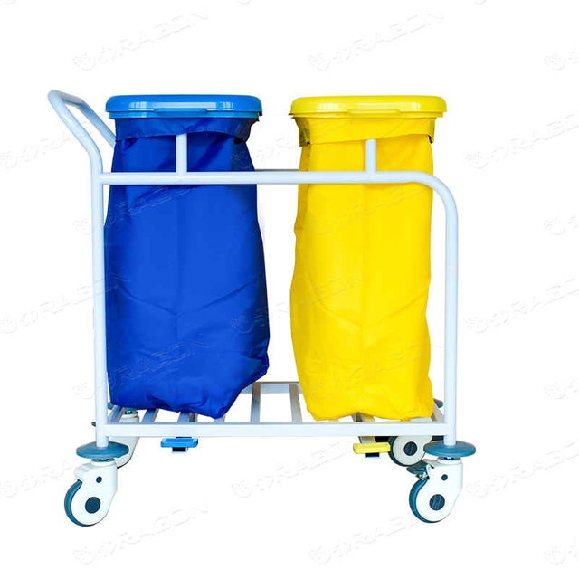 Carrello per rifiuti sanitari