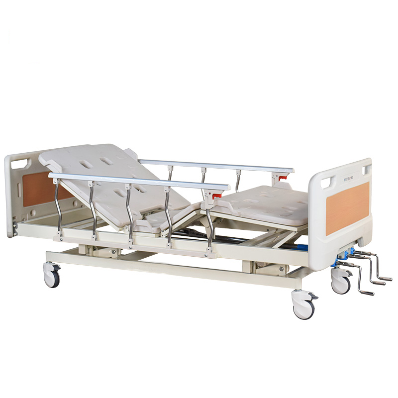 Manual Medical Bed With 3 Functions
