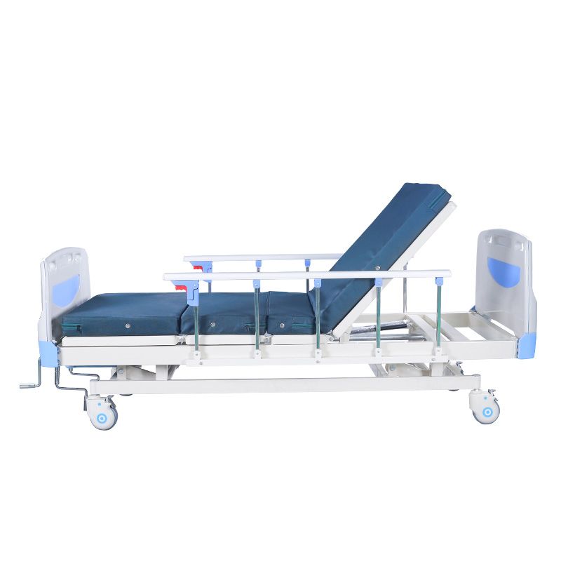 Hospital Manual Bed With 3 Functions