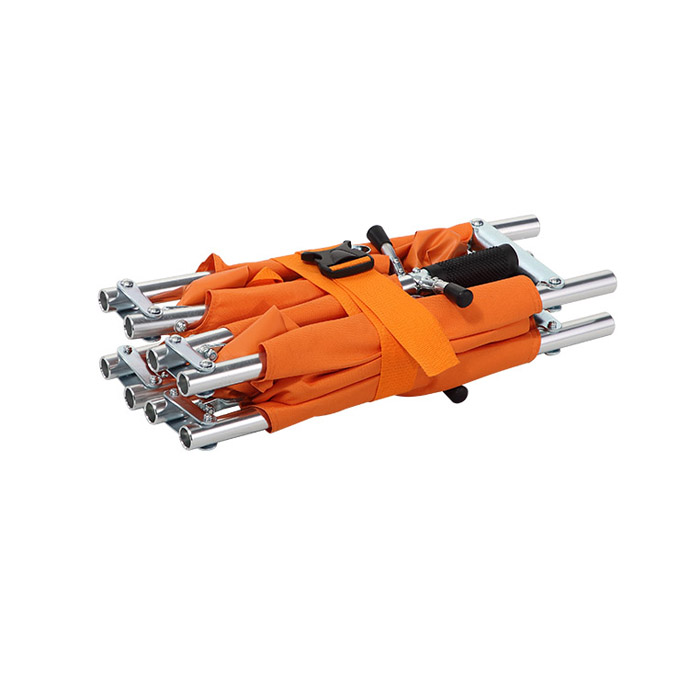 Oxford Fabric 4 Foldable Aluminum Alloy Stretcher